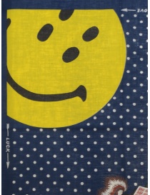 Kapital bandana Love & Peace and Beethoven with smiley