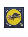 Kapital bandana Love & Peace and Beethoven piano moon buy online Z20009XG515 NAVY