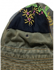 Kapital green bucket hat with embroidered patches price