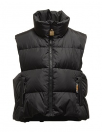 Kapital black sleeveless padded vest EK-992 BLK