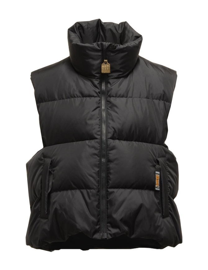 Kapital gilet imbottito smanicato nero EK-992 BLK giubbini uomo online shopping