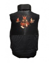 Kapital black sleeveless padded vest price EK-992 BLK shop online