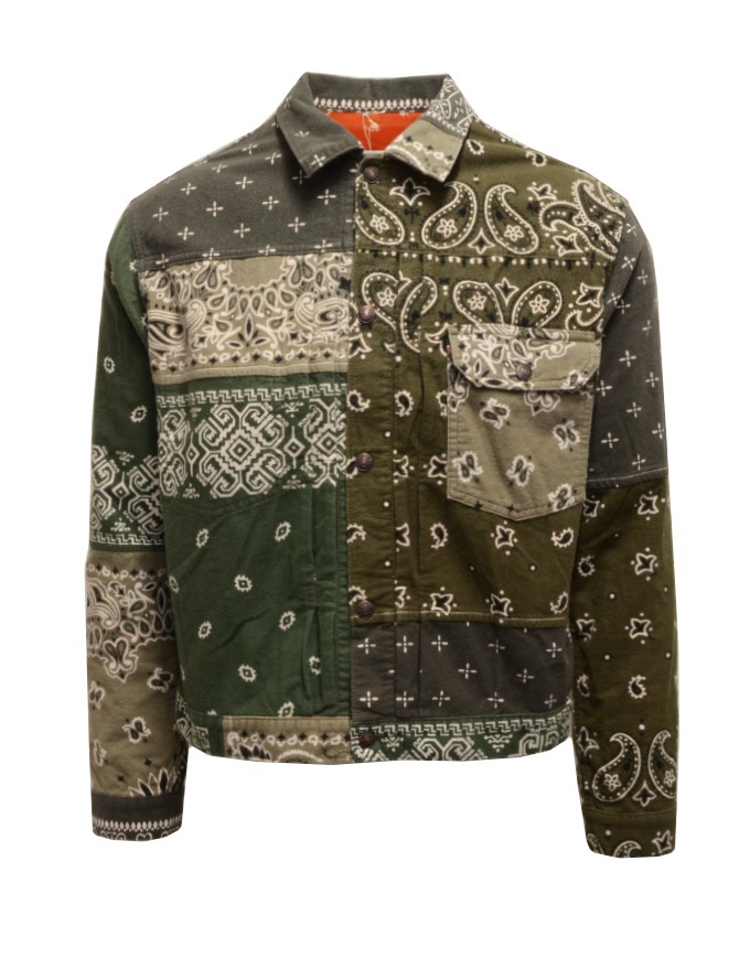 Kapital camicia reversibile in flanella K2009LJ001 KOR Kapital camicia reversibile in flanella K2009LJ001 KOR camicie uomo online shopping