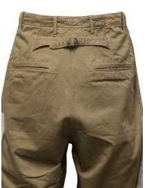 Kapital pantaloni beige con ossa ricamate ai lati acquista online prezzo