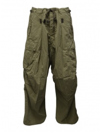 Kapital khaki green jumbo cargo pants EK-624 KHAKI order online