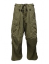 Kapital khaki green jumbo cargo pants buy online EK-1374LP KHAKI