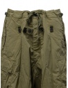 Kapital khaki green jumbo cargo pants EK-1374LP KHAKI buy online