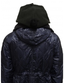 Kapital black multi-pocket ring coat buy online price