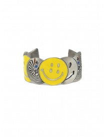 Kapital brass bracelet with smile and labyrinths price
