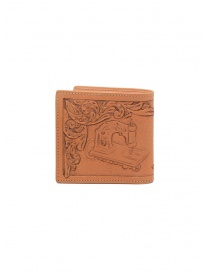 Kapital Union Special leather wallet with carved flowers wallets buy online