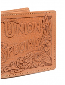 Kapital Union Special leather wallet with carved flowers wallets price