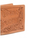 Kapital Union Special leather wallet with carved flowers price K2005XG550 shop online