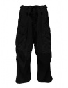 Kapital pantaloni Jumbo cargo neri acquista online EK-1374LP BLACK