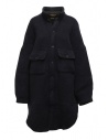 Kapital coat-shirt in navy blue wool buy online EK-839 NAVY