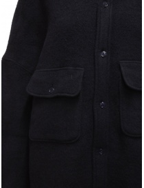 Kapital cappotto-camicia in lana blu navy prezzo