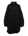 Kapital shirt-coat in black wool buy online EK-839 BLK