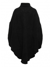 Kapital cappotto a camicia in lana nera acquista online