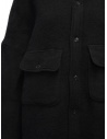 Kapital shirt-coat in black wool EK-839 BLK buy online