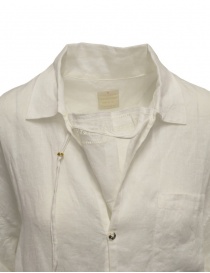 Kapital camicia bianca ricamata in lino prezzo
