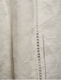 Kapital camicia bianca ricamata in lino camicie donna acquista online