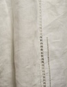 Kapital camicia bianca ricamata in lino K2009LS002 WHITE acquista online