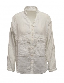 Camicie donna online: Kapital camicia bianca bordi sdruciti