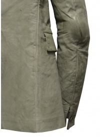 Carol Christian Poell giacca in pelle di canguro grigia LM/2640P giacche uomo acquista online