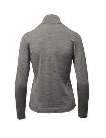 Goes Botanical grey turtleneck sweater in merino wool buy online