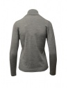 Goes Botanical grey turtleneck sweater in merino wool shop online women s knitwear