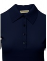 Goes Botanical polo in lana Merino blu 139D 3343 BLU prezzo