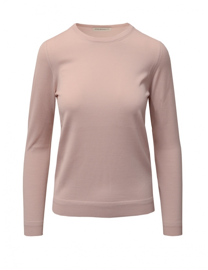 Goes Botanical maglia in lana Merino rosa 141D 6312 CIPRIA maglieria donna online shopping