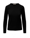 Goes Botanical maglia in lana Merino nera acquista online 141D NERO