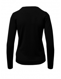 Goes Botanical black Merino wool sweater