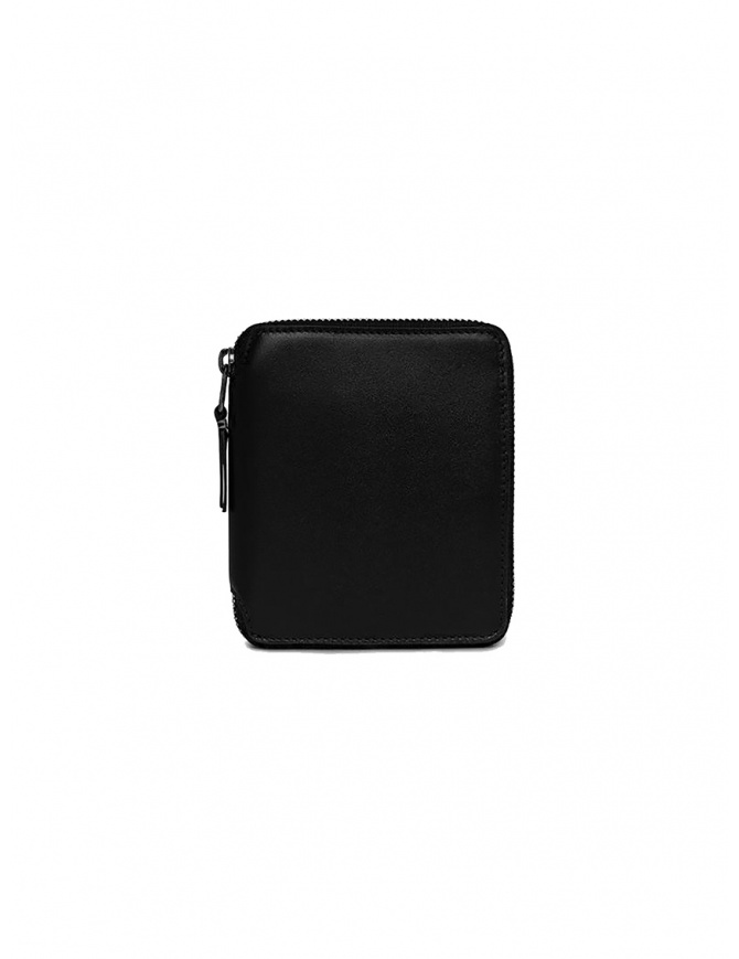 Comme des Garçons very black wallet SA2100VB with no logo SA2100VB BLACK wallets online shopping