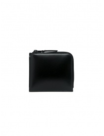 Wallets online: Comme des Garçons SA3100VB small wallet in black leather