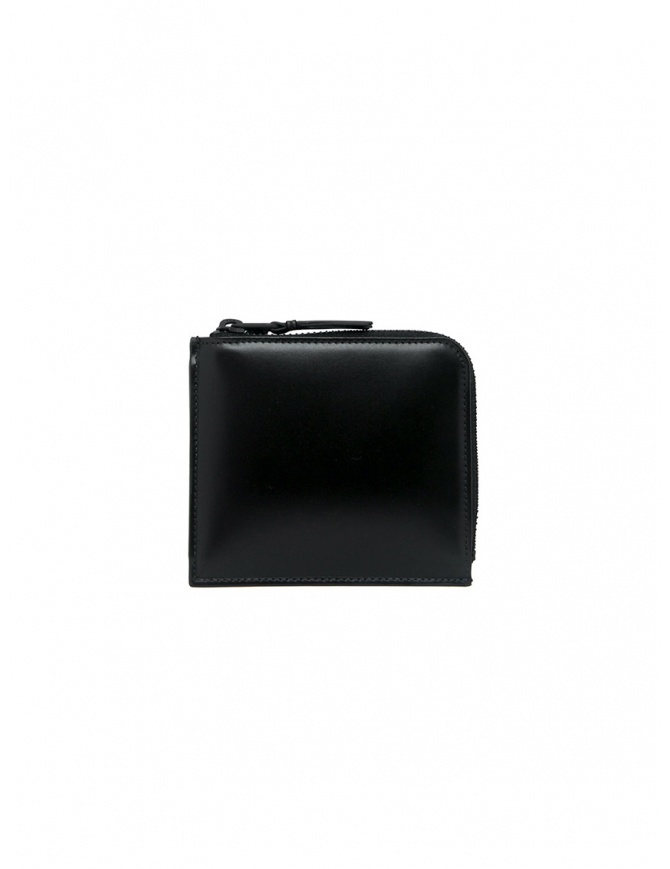 Comme des Garçons SA3100VB portafoglio piccolo in pelle nera SA3100VB portafogli online shopping
