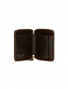 Comme des Garçons wallet in brown leather shop online wallets