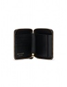 Comme des Garçons square wallet in black leather shop online wallets