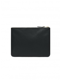 Comme des Garçons medium pouch in black leather price