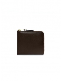Comme des Garçons small brown leather wallet SA3100 BROWN
