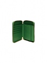 Comme des Garçons green leather wallet SA2100 shop online wallets