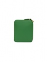 Comme des Garçons green leather wallet SA2100 SA2100 GREEN price