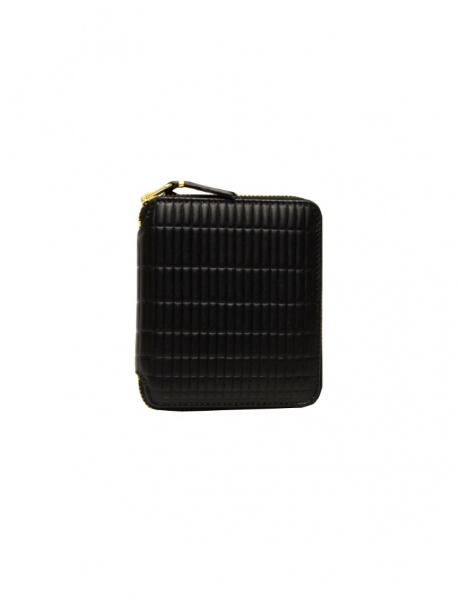 Comme des Garçons SA2100BK black Brick wallet SA2100BK BLACK wallets online shopping