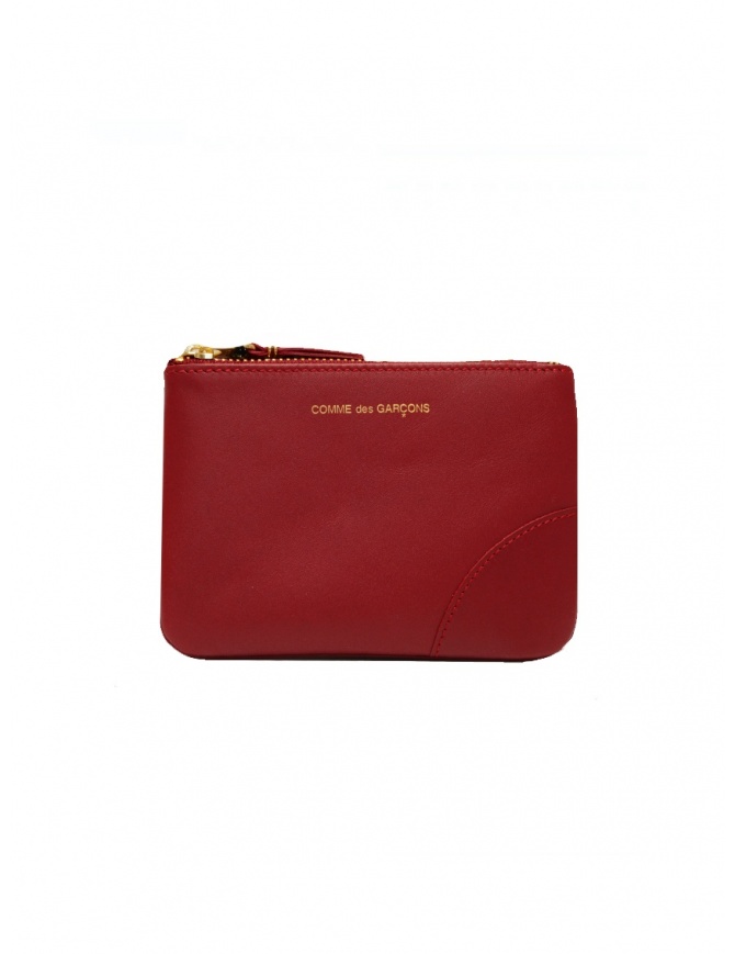 Comme des Garçons red leather wallet SA8100 RED wallets online shopping