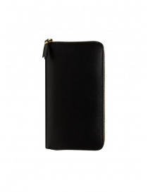 Comme des Garçons long wallet in black leather online