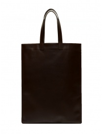 Comme des Garçons tote bag marrone in pelle prezzo