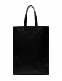 Comme des Garçons borsa tote bag nera in pelle prezzo