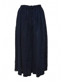 Vlas Blomme pantalone blu a righe
