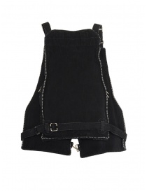 Carol Christian Poell JM/2573 gilet-borsa in denim nero prezzo