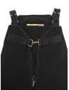 Carol Christian Poell JM/2573 gilet-borsa in denim nero JM/2573-IN KIT-BW/101 acquista online